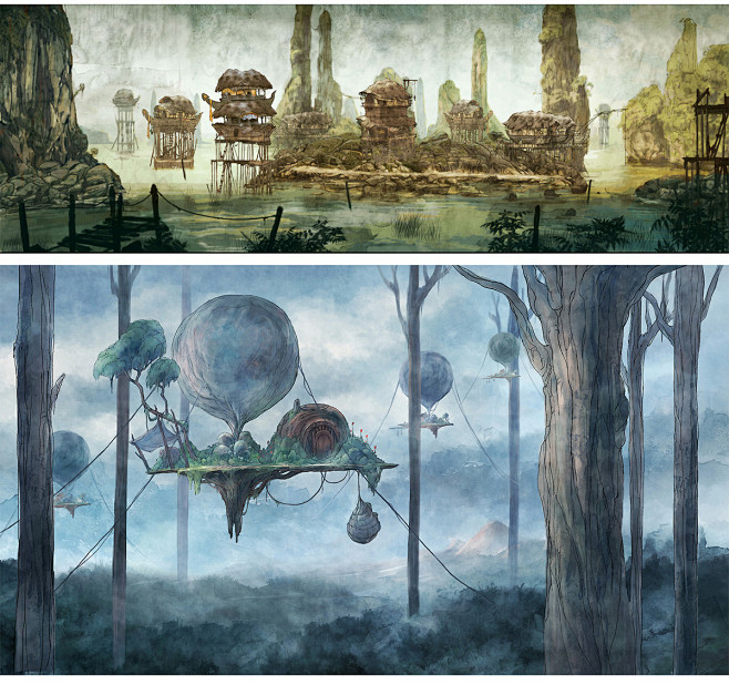 com 光之子原画 天野喜孝 gamersky.