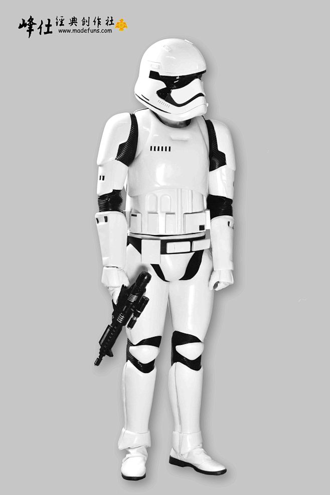 1 星球大战7原力觉醒新白兵套装星战白兵铠甲starwars 白武士风暴兵