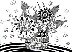 线描画-花瓣网|陪你做生活的设计师 | 灵感之源 #图案