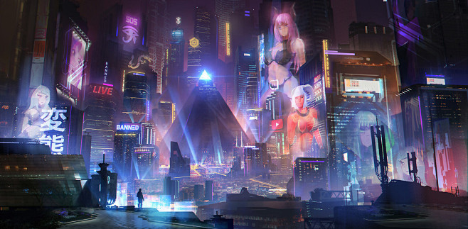 场景—未来机械科幻
