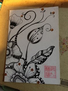 g—个人—黑白线描画