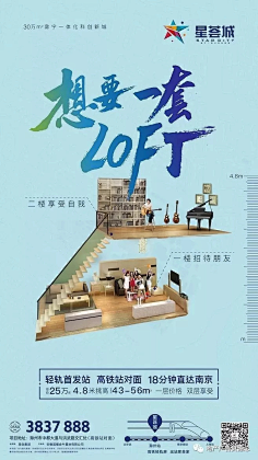 com 【地产广告】loft公寓价值传播海报文案合集