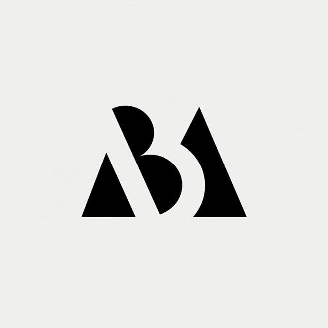 richardbaird字母组合的标志设计设计圈展示设计时代网poweredbythink