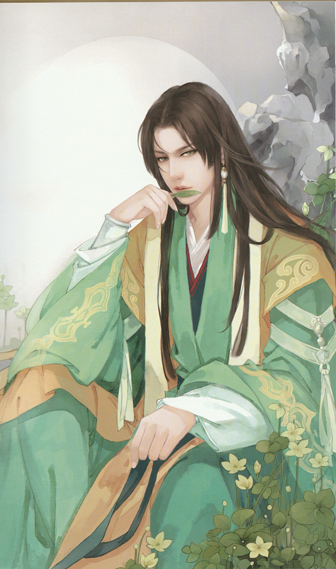 治愈系古代美男子