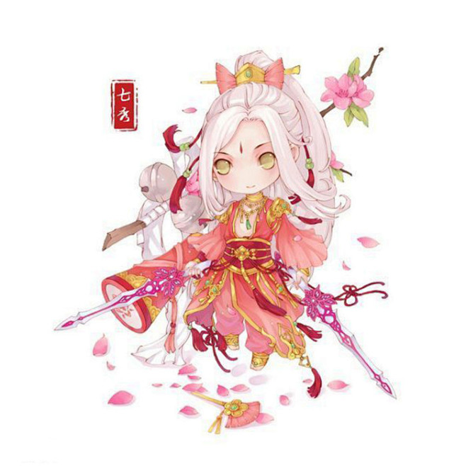 q版古风人物