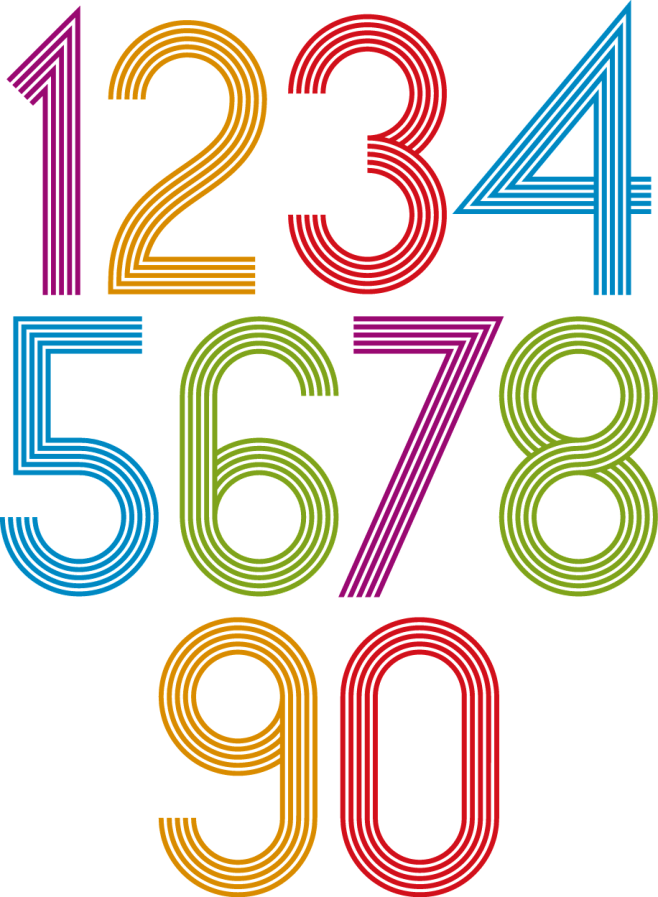 数字png