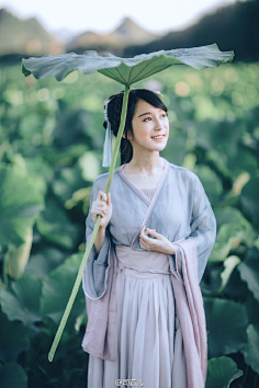古风真人素材