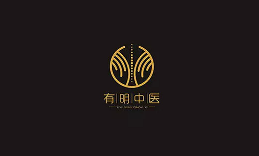 山和众诣有明中医门诊logo设计4