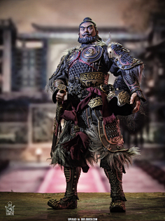 com 摄影:inflames toys 1/6《三国 虎将魂》系列 — 张飞/翼德 乌骓