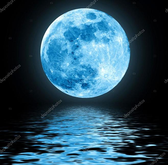 蓝色的月亮