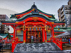 参考——场景——日本神社