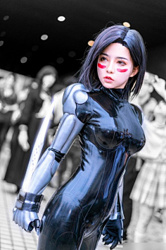 com cos战斗天使:阿丽塔 irene棠采集到cosplay 采集 kuaibao.qq.