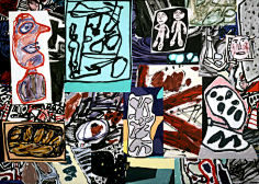 jean dubuffet 让·杜布菲,法国画家和雕塑家.