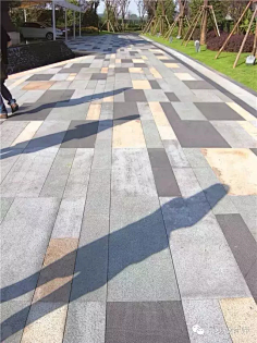 现代风铺装意向图