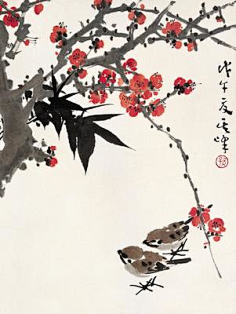 com 孙其峰的花鸟画艺术欣赏 - 油画棒 - 油画棒的博客 1 blog.163.