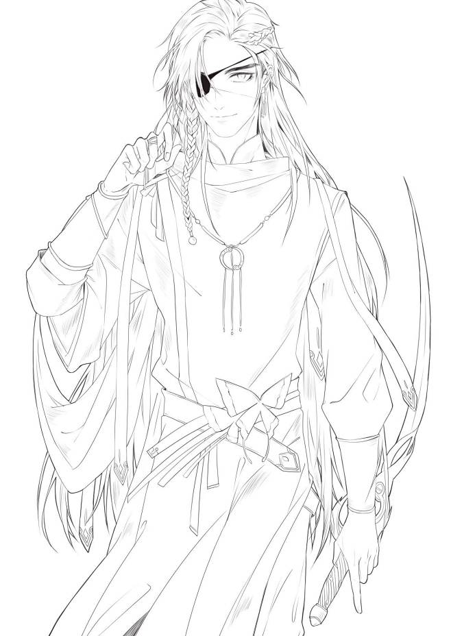 11:06:07天官赐福,花城,谢怜线稿一月啊icon该采集也在以下画板加载