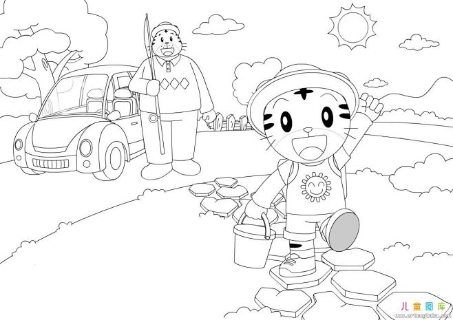 填色画