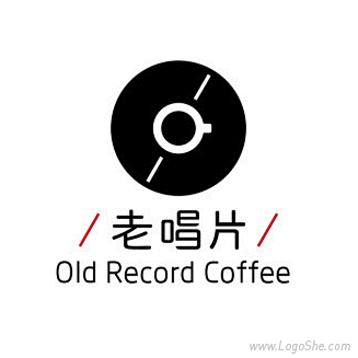 老唱片logo设计