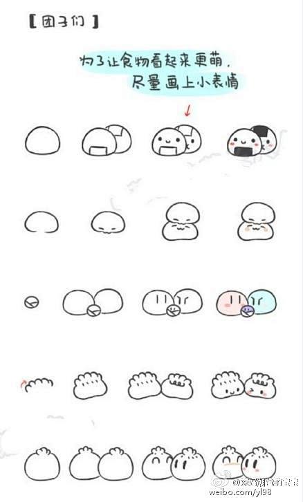 苏晞子从t_小宅转采于2017-09-27 07:51:24【简笔画:萌系食物图标】