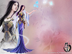 超脱红尘采集到游戏壁纸——女主