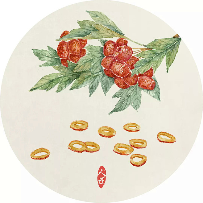 手绘-果蔬类