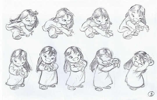 迪士尼星级宝贝角色原动画