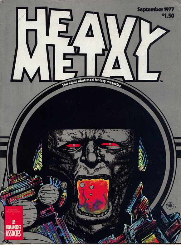 《heavy metal》重金属杂志