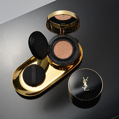 YSL 圣罗兰 明彩轻垫粉底液14g 遮瑕恒久 羽毛