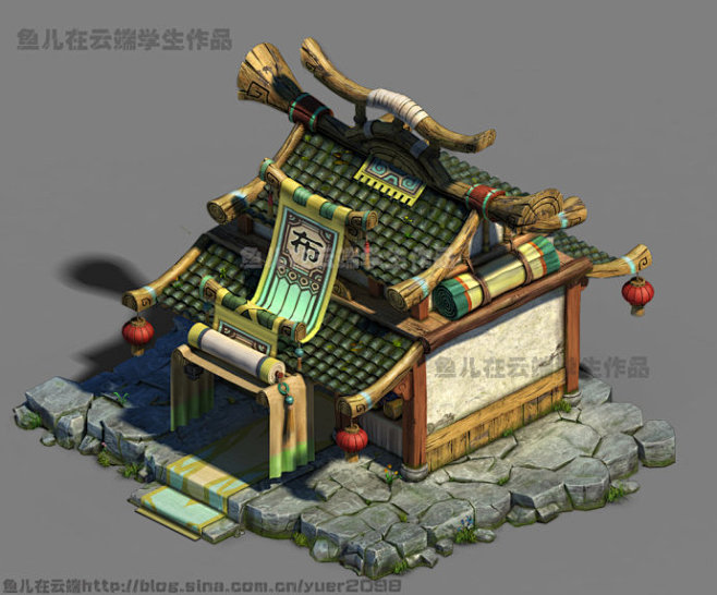 古风建筑-花瓣网|陪你做生活的设计师 | 三转二游戏