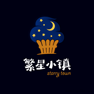 繁星小镇logo设计