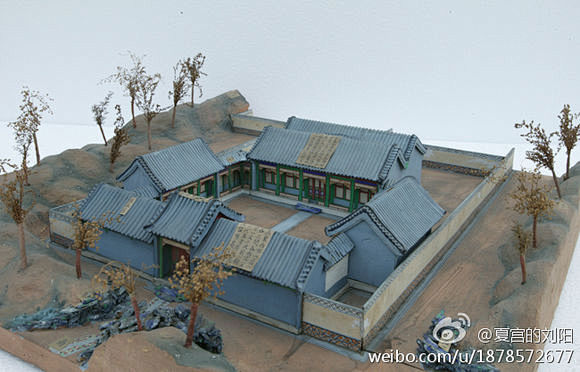 筱雪0714采集到古代庭院 圆明园中路恒春堂烫样 恒春堂和全壁堂是俩