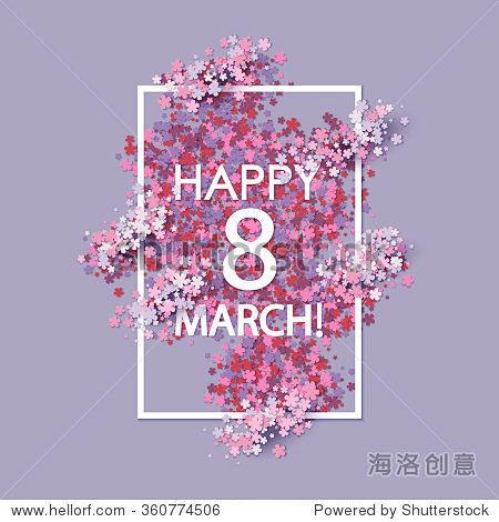女人花天背景帧-背景/素材,假期-海洛创意(hellorf)-shutterstock中国