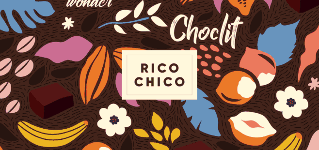 ricochico巧克力包装设计古田路9号品牌创意版权保护平台