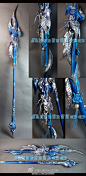 窝要发微博正面这货还活着tut#剑三#cos武器#这会是天策的橙武碎魂