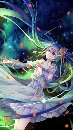 蝶心梦语采集到初音