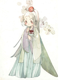 动漫古风少女