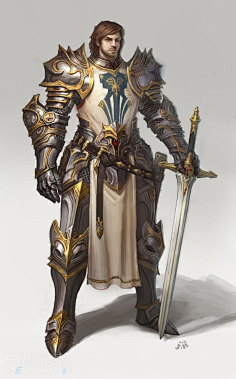 【西方魔幻风】-骑士,战士-微元素element3ds丧尸鱼香肉丝采集到战士