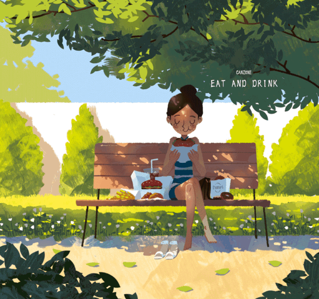 yoshiko1029采集到场景插画 采集 zcool.com.