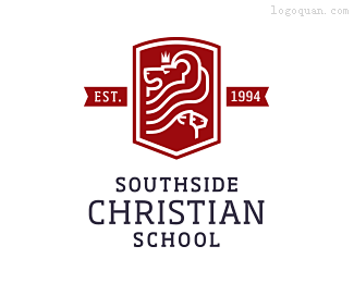 标志说明国外基督教学校logo设计欣赏
