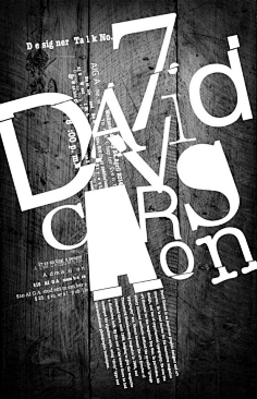 大卫·卡尔森 david carson-花瓣网|陪你做生活的设计师