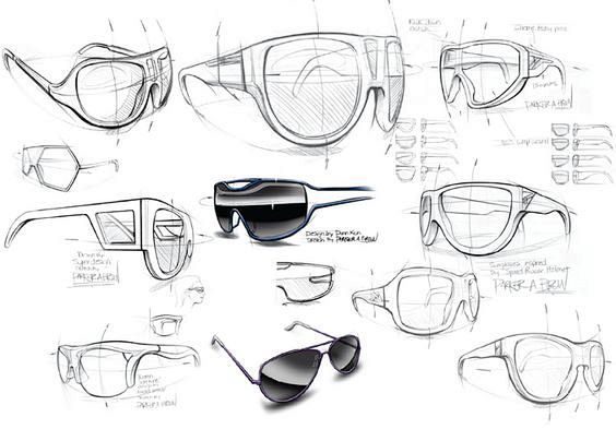 com 眼镜设计草图方案-产品设计手绘-中国设计手绘技能网 最专业权威