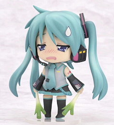 miku 339全家赏 happy赏 海豚 水着初音未来 q版粘土葱娘手办-tma
