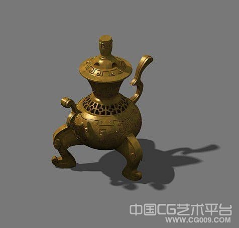 古代地产熏炉,铜炉,香炉,炼丹炉香炉,模型3d模恒大火炉公司设计部图片