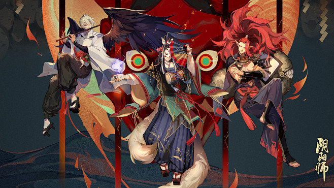 咸鱼阿井采集到阴阳师壁纸