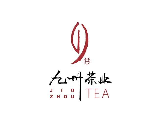 九州茶叶标志logo