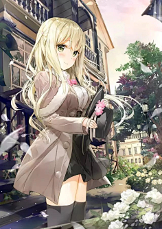 君湫月「封面素材」采集到二次元少女