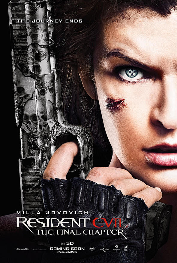 2017美国生化危机终章residentevilthefinalchapter预告海报电影