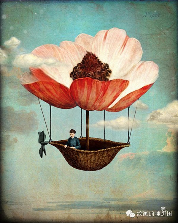 christian schloe 梦幻的超现实主义插画