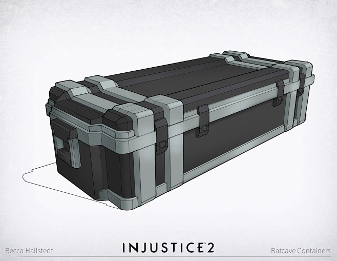 Injustice 2: Batcave Containers, Becca Hallsted