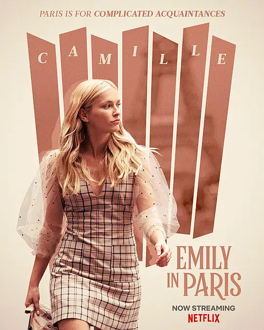 艾米丽在巴黎emilyinparis海报